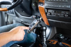 Lexus GX 470 Center Console Molle Panels - DV8 Offroad - Digital Device Bridge - `03-`09 Lexus GX 470 Center Console Molle Panels - DV8 Offroad - Digital Device Bridge - `03-`09